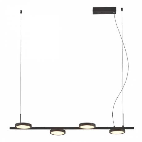 Подвесная светодиодная люстра Crystal Lux CLT 027C4 L1000 BL 