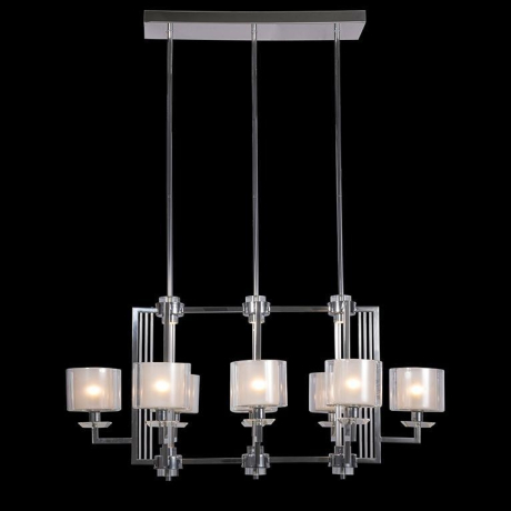 Люстра на штанге Newport 4400 4408/S chrome 