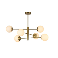 Люстра на штанге F-Promo Gutta с поддержкой Алиса 2854-6P-A