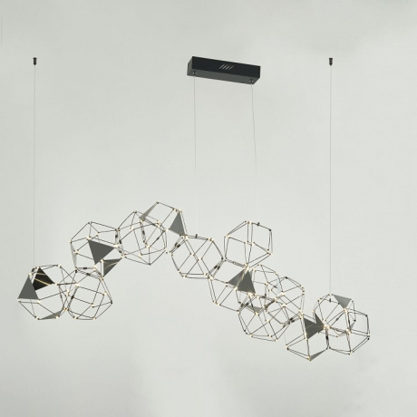 Подвесная люстра Eurosvet Uma 90368/14 черный жемчуг 