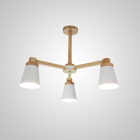 Люстра на штанге Prop 8 White ImperiumLoft prop01 (191993-23) 