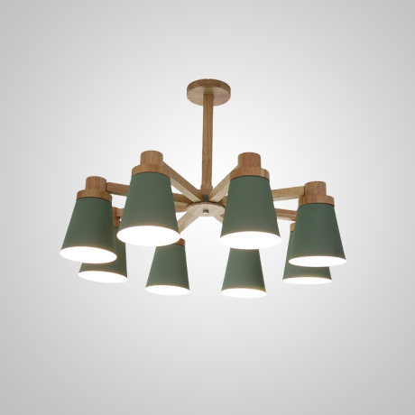 Люстра на штанге Prop 8 White ImperiumLoft prop01 (191993-23) 