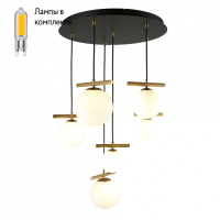 Люстра подвесная с Led лампочками в комплекте APLOYT APL.643.03.06+Lamps