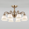 Люстра на штанге Eurosvet Campina 60107/8 античная бронза 