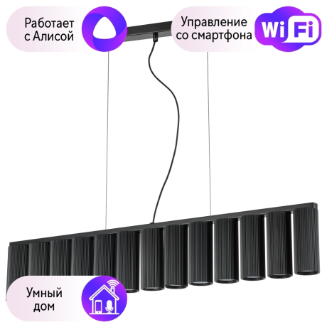 Подвесная люстра Lightstar с поддержкой Алисы, Roma 718137 