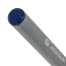 Нарушена упаковка! <709748> Ручка шариковая с грипом BRAUBERG "i-STICK POINT", СИНЯЯ, корпус серый, игольчатый узел 0,7 мм, линия письма 0,35 мм, 144021