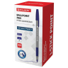 Нарушена упаковка! <709748> Ручка шариковая с грипом BRAUBERG "i-STICK POINT", СИНЯЯ, корпус серый, игольчатый узел 0,7 мм, линия письма 0,35 мм, 144021