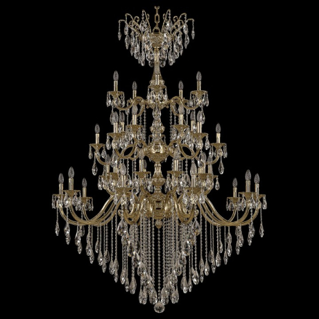 Подвесная люстра Bohemia Ivele Crystal 7218 72118/20+10+5/520/3d B G Y1 