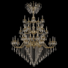 Подвесная люстра Bohemia Ivele Crystal 7218 72118/20+10+5/520/3d B G Y1 