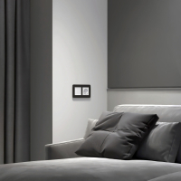 Выключатель сенсорый одноклавишный с подсветкой, без рамки Werkel белый W4512001