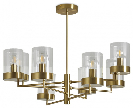 Люстра на штанге Freya Clip FR5426PL-08BS 