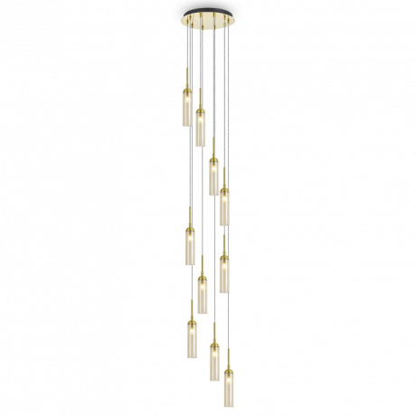 Подвесная люстра Freya Borgy FR5379PL-10G 