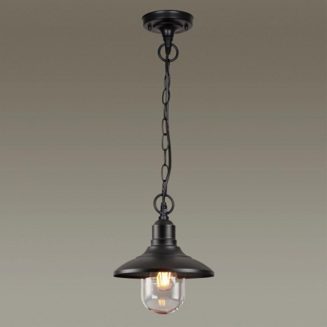 Уличный подвесной светильник Campa Odeon Light с лампочкой 4965/1+Lamps E27 P45