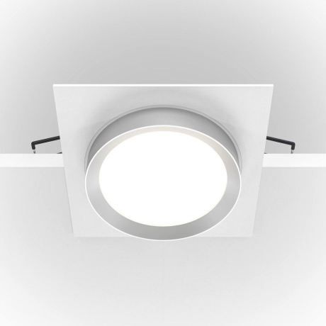 Встраиваемый светильник Maytoni Technical Hoop DL086-GX53-SQ-WS