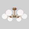 Люстра на штанге Eurosvet Frost 70154/6 латунь 
