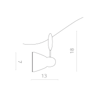 Светильник на штанге Arte Lamp Rails A3058 A3058PL-1SI