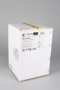 Светильник подвесной с лампочками Omnilux OML-94706-04+Lamps