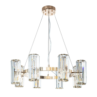 Люстра на подвесе в комплекте с LED лампами  G9. Для гостинной. Комплект от Lustrof №444836-702027