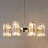 Люстра на подвесе в комплекте с LED лампами  G9. Для гостинной. Комплект от Lustrof №444836-702027 
