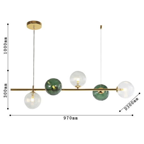 Подвесной светильник F-Promo Infilato с поддержкой Маруся 4035-5P-М 