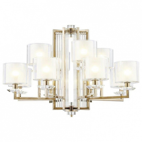 Подвесная люстра Newport 4400 4408+4/C gold 