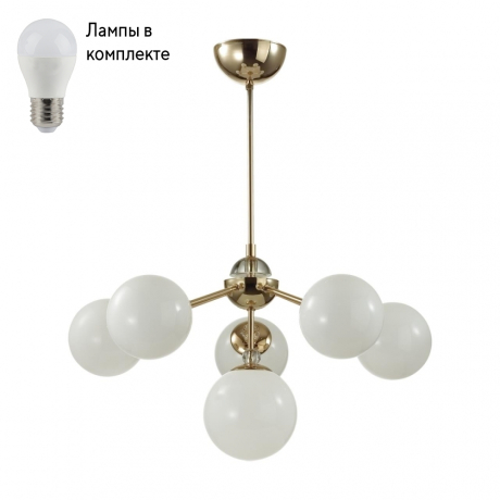 Люстра с Led лампочками в комплекте LUMION 6536/6C+Lamps 