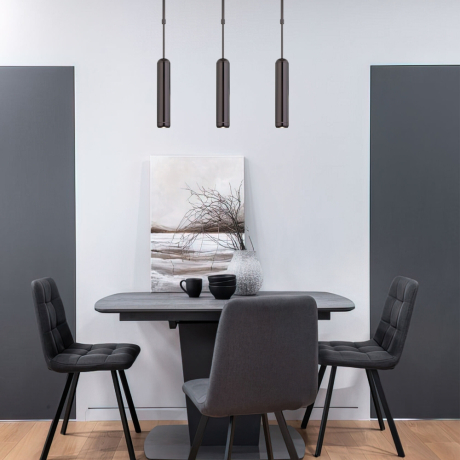 Светильник на штанге Eurosvet Pacific 50255/1 черный жемчуг 