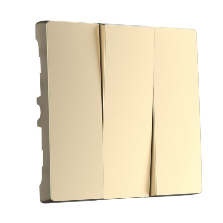 Клавиши для выключателя трехклавишного Werkel шампань W1139011