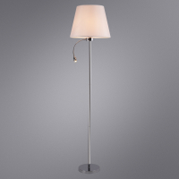 Торшер с лампочкой Arte Lamp Elba A2581PN-2CC+Lamps