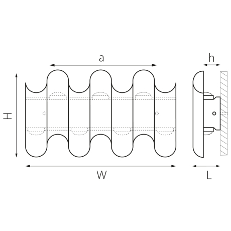 Накладной светильник Lightstar Bosso 341733