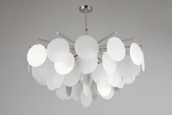 Люстра на штанге с лампочками Omnilux OML-89917-08+Lamps 