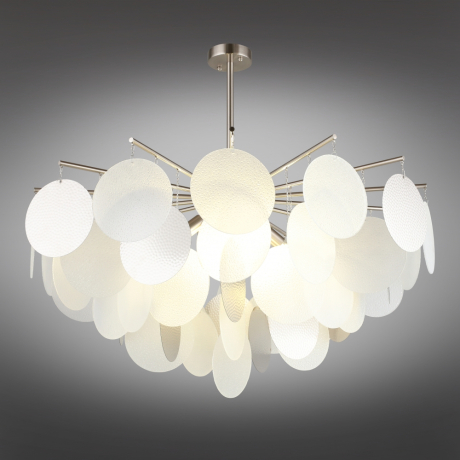 Люстра на штанге с лампочками Omnilux OML-89917-08+Lamps 