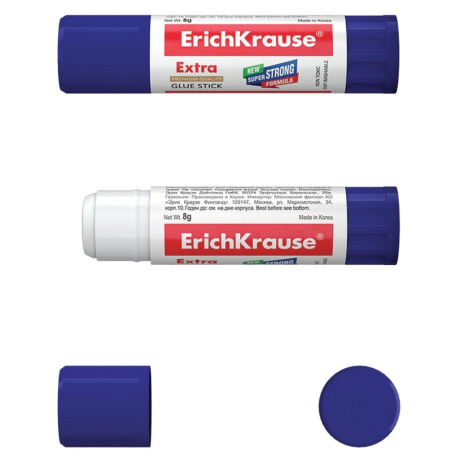 Нарушена упаковка!  <206528> Клей-карандаш ERICH KRAUSE, 8 г, 4433 (222282)