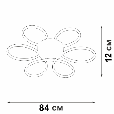 Потолочная люстра Vitaluce V04610 V04610-03/6PL 