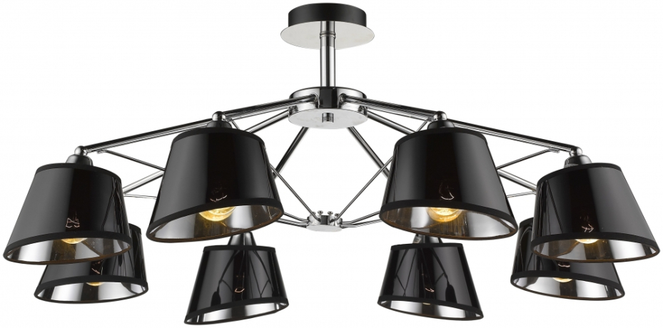 Потолочная люстра с лампочками Velante 296-107-08+Lamps E27 P45 