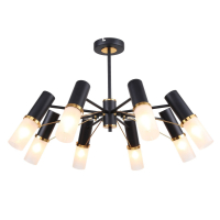 Люстра на штанге с лампочками F-Promo Viator 2558-8P+Lamps E14 Свеча