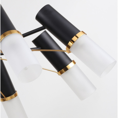 Люстра на штанге с лампочками F-Promo Viator 2558-8P+Lamps E14 Свеча 