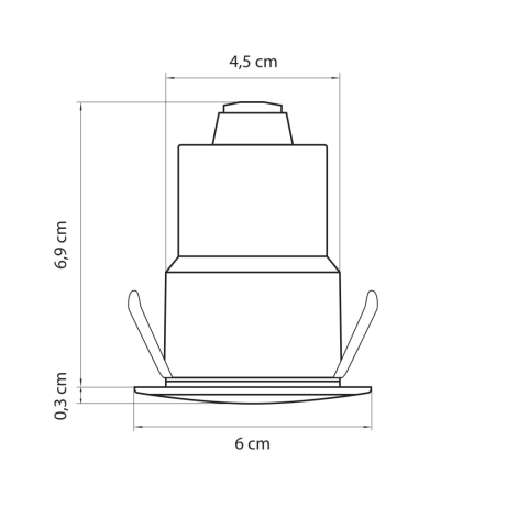 Встраиваемый светильник Lightstar Ipogeo 384415 
