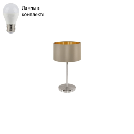 Настольная лампа в комплекте с лампочкой  Eglo 31629+Lamps 