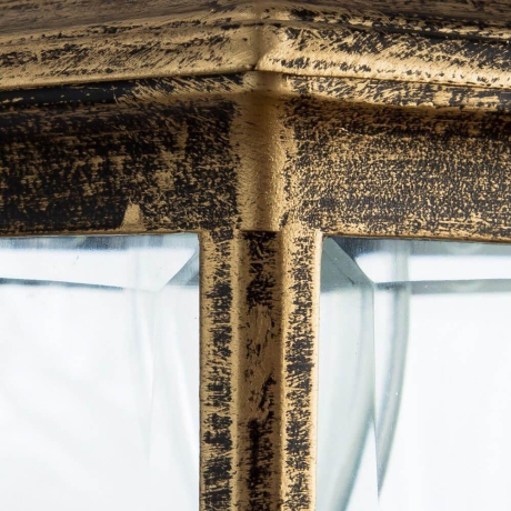 Уличный подвесной светильник с лампочкой Arte lamp A3151SO-1BN+Lamps