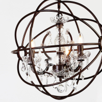 Люстра с лампочками, подвесная, комплект от Lustrof. №45479-617133