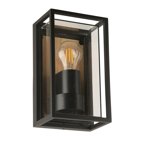 Уличный настенный светильник с лампочкой Arte lamp A2322AL-1BR+Lamps