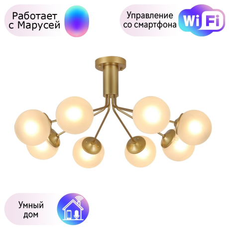 Потолочная люстра F-Promo Pax с поддержкой Маруся 2631-8U-М 