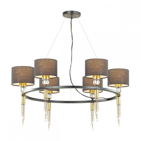 Люстра подвесная Lumion Santiago с поддержкой Маруся 4516/6-М 