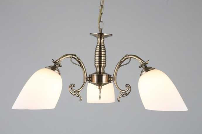Люстра подвесная с лампочками Omnilux OML-56407-03+Lamps 