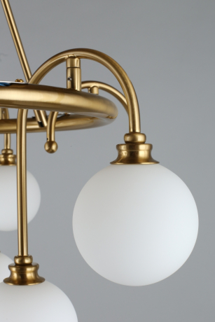 Люстра подвесная с Led лампочками в комплекте APLOYT APL.839.03.09+Lamps 