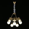 Люстра подвесная с Led лампочками в комплекте APLOYT APL.839.03.09+Lamps 