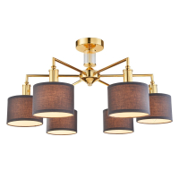 Потолочная люстра с ламочками, комплект от Lustrof. №178916-617006