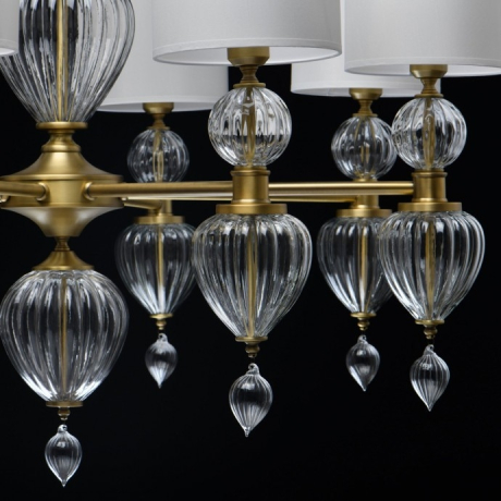 Подвесная люстра со светодиодными лампочками E27, комплект от Lustrof. №160946-674109 