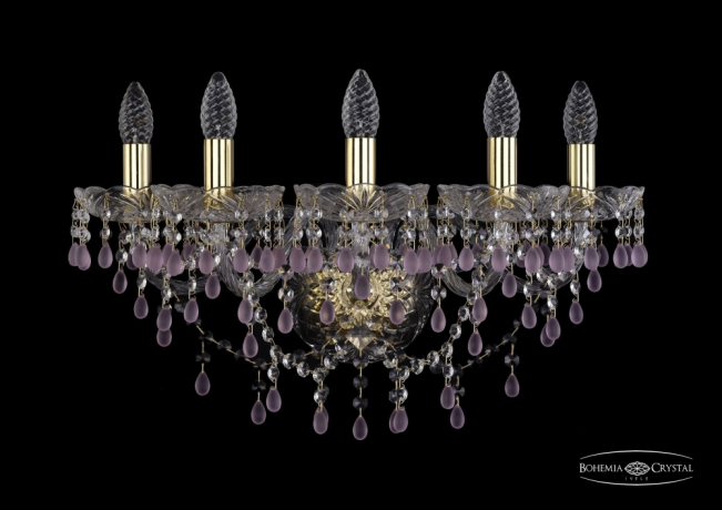 1410B/5/195/XL/G/V7010 Бра Bohemia Ivele Crystal 